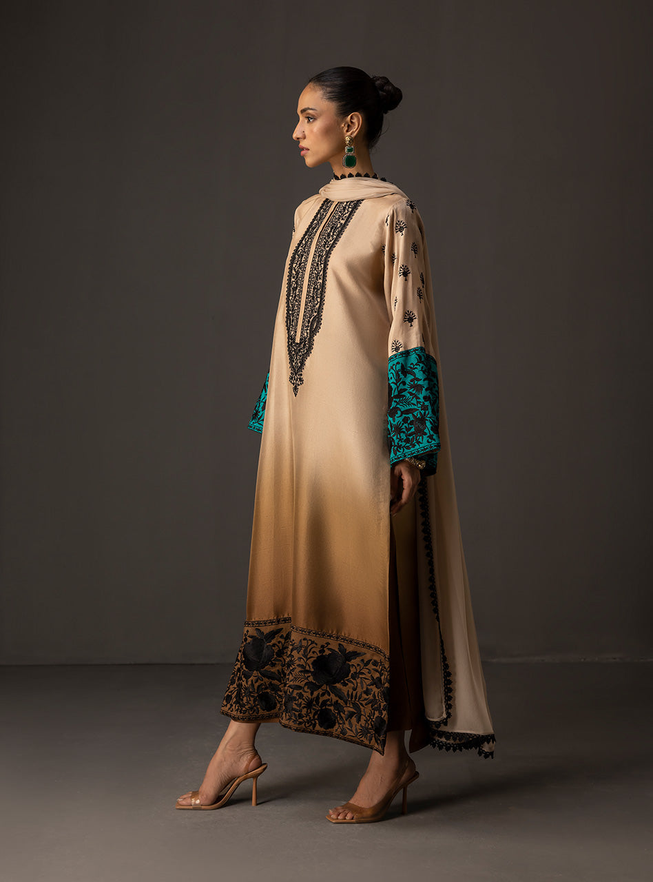 DIGITAL PRINT 3PC SILK UNSTITCHED SUIT 02